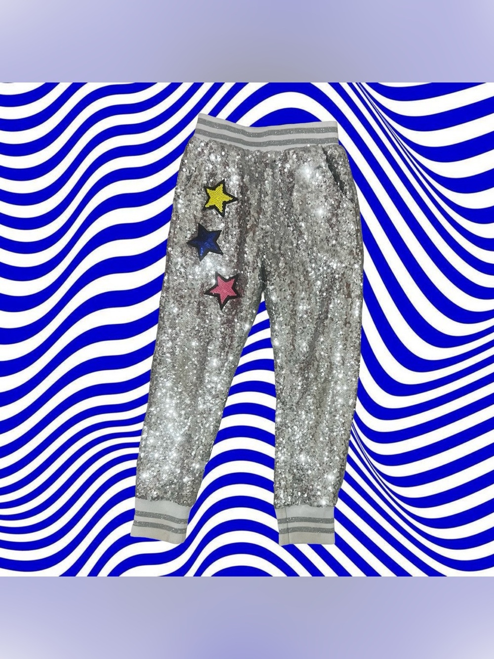 Lola And The Boys Sequin Joggers